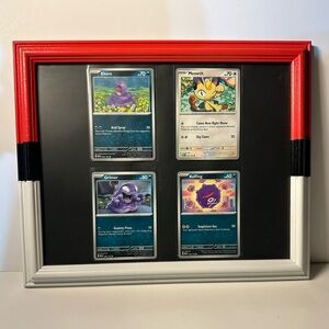 Framed “Rocket Edition” Pokémon Art - a great Christmas present.